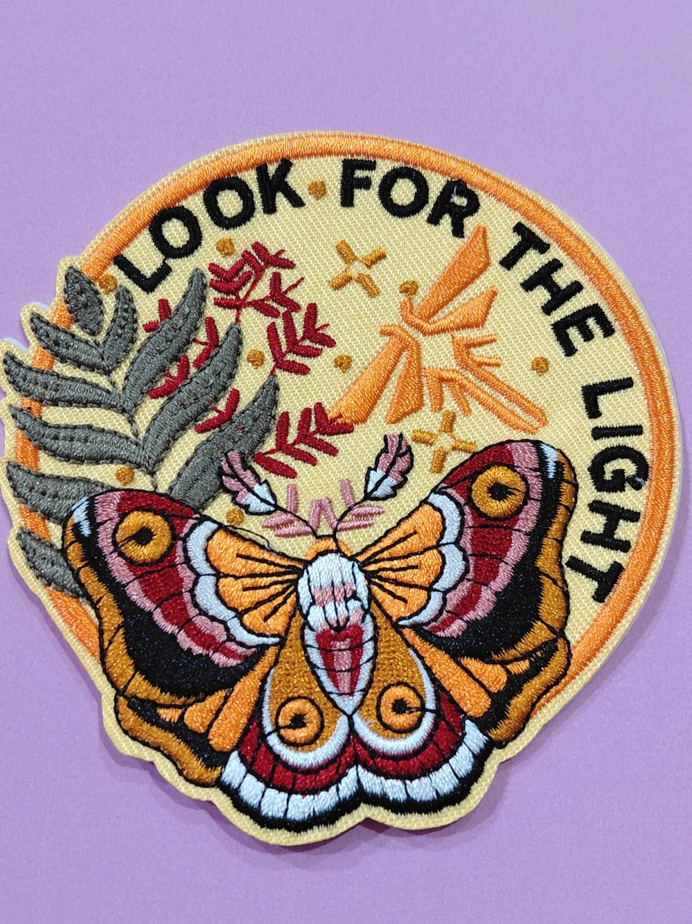 New Embroidered Iron On Patch Inspired By The Last Of Us "Look For The Light"